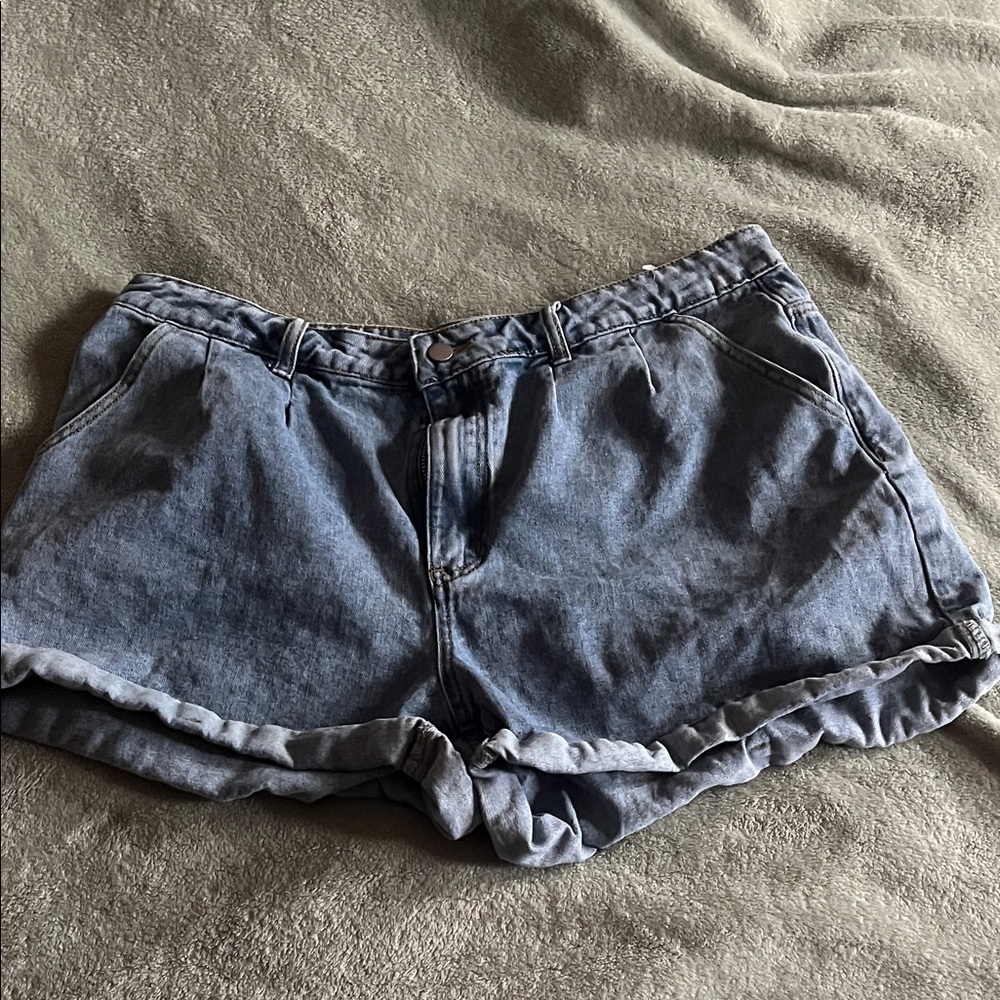 SHEIN Blue Jean Shorts